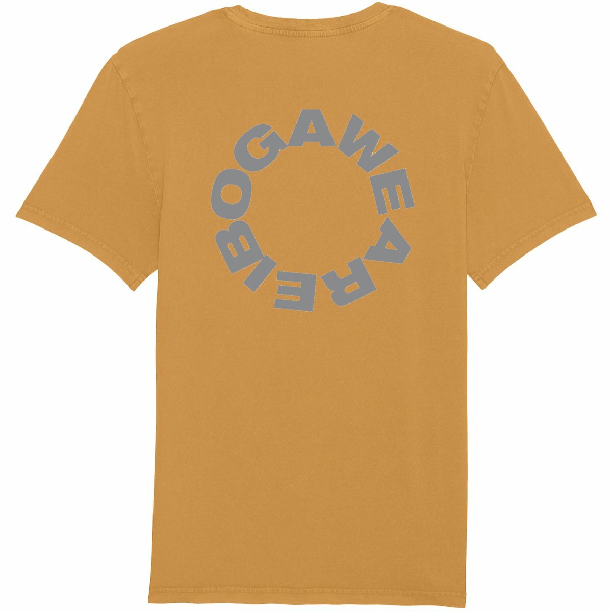 Vintage Organic Iboga T-shirt - back_yellow
