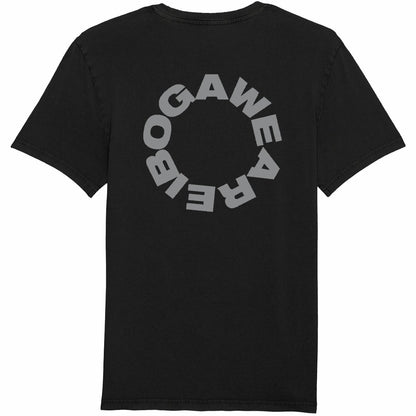 Vintage Organic Iboga T-shirt - back_black