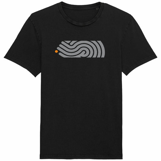 Vintage Organic Iboga T-shirt - front_black