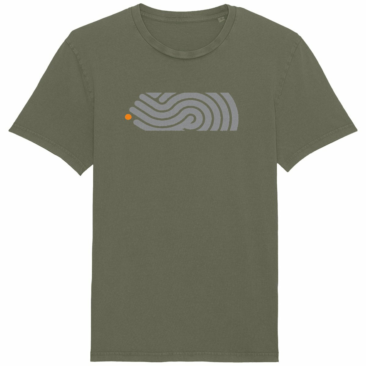Vintage Organic Iboga T-shirt - front_khaki