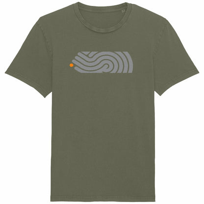 Vintage Organic Iboga T-shirt - front_khaki